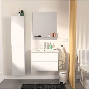 Zestaw zlewozmywakowy 60 cm + bateria + lustro + kolumna SORRENTO