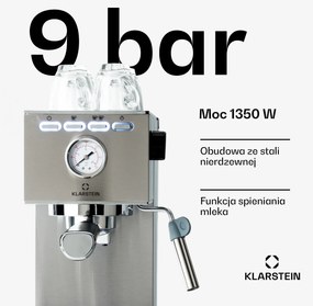 Klarstein Pausa Ekspres do kawy ciśnieniowy