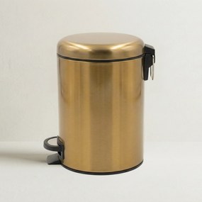 Kosz łazienkowy STEG z wolno opadającą pokrywą, wyciągany pojemnik, 3 l