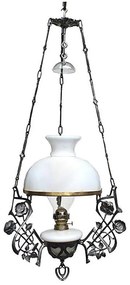 Wisząca lampa naftowa 85 cm