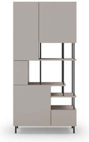 Kremowy regał 84x175 cm Perla – Marckeric