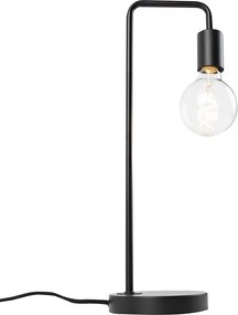 Nowoczesna czarna lampa stołowa - Facil