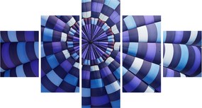 Obraz struktury latającego balonu (125x70 cm)