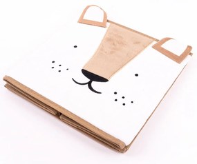 Pojemnik tekstylny ANIMAL, motyw dziecięcy, 29x29x29 cm