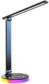 Zuma Line SM-606 LED RGB lampa stołowa 5W 230V 3000-6000K czarna, ściemniana