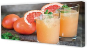 Fotoobraz na płótnie Cytrusowy Koktajl Grejpfrutowy