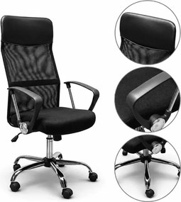 Ergonomiczny fotel obrotowy Lofoten dla graczy i do biura z podparciem lędźwiowym i mechanizmem TILT