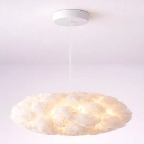 Brilagi - Żyrandol na przewodzie SOLEAIR 1xE27/60W/230V biały