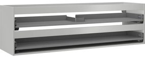 Mexen Box-A korpus szafki podumywalkowej 160 cm, 2 szuflady, szary mat - 91AX0-1600-470-2-62