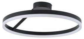 LED 40W 230V 3000-6500K czarny żyrandol natynkowy z ściemniaczem i DO