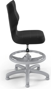 Krzesło dziecięce Petit szary Velvet 17 rozmiar 4 (133-159 cm) WK+P
