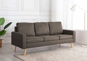 3-osobowa sofa taupe - Eroa 3Q