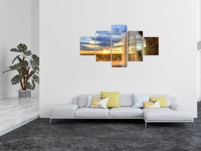Obraz - Wodospad (125x70 cm)