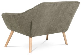 Dwuosobowa sofa AK-322 LAN2, brązowa