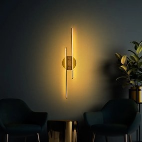 Kinkiet LED w kolorze złota Umut – Opviq lights