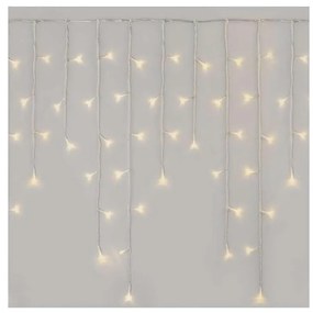 LED Zewnętrzny łańcuch bożonarodzeniowy 300xLED/8 modes 10m IP44 ciepła biel + pilot