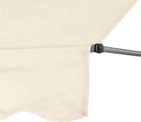 Markiza przeciwsłoneczna regulowana AW-016 na taras, balkon, beżowa, 300x120 cm