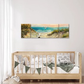 Obraz - Piaszczysta plaża (170x50 cm)