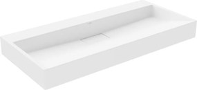 Mexen Ava umywalka nablatowa z konglomeratu B/O 100 x 46 cm, biała - 23011000