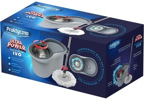 Praktyczna Mop obrotowy z wiadrem Ivo