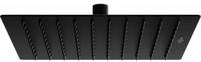 Mexen Slim deszczownica 25 x 25 cm, czarna - 79125-70