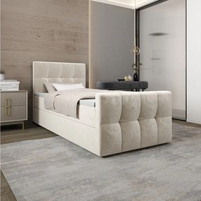 Łóżko kontynentalne MANHATAN 120x200 Monolith 02