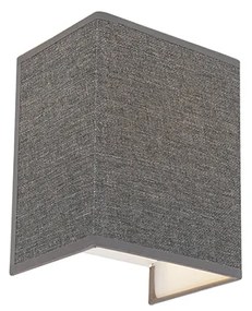 Nowoczesna lampa ścienna z juty - Vete Nowoczesny Oswietlenie wewnetrzne