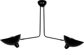 Lampa wisząca z kloszami z aluminium Raven 2