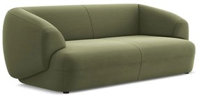 Zielona aksamitna sofa 212 cm Moana – Makamii