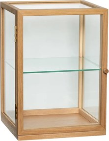 Witryna w dekorze dębu w naturalnym kolorze 30x42x30 cm Poetic – Hübsch