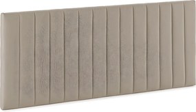 Głowica łóżka tapicerowana Eris 160x60 cm Beżowy