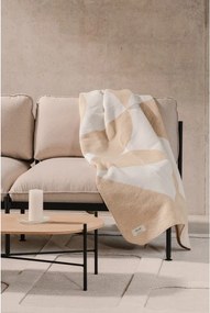 Beżowo-kremowy koc 150x200 cm Tul – noo.ma