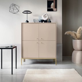 Komoda MONDO 104 cm do Salonu Sypialni Odcienie beżu