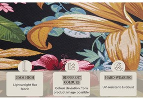Czarny dywan odpowiedni na zewnątrz 200x285 cm Flair – Hanse Home