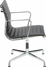 Fotel biurowy CH1081T skóra, chrom