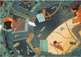 Dino Puzzle Wszechświat - znajdź 10 obiektów, 300 elem. XL