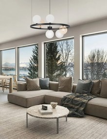 Wisząca lampa na okręgu  W8-D64