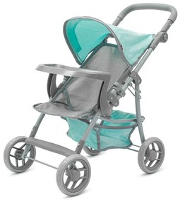 Baby Mix Wózek sportowy dla lalek Lana miętowy,58,5 x 33 x 61,5 cm