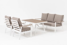 Doppler LEVICO - aluminiowy zestaw ogrodowy