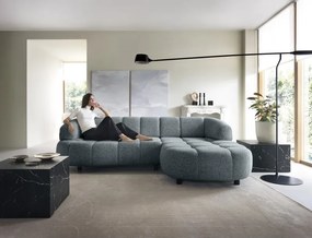 Narożnik VELPA S z elektryczną regulacją siedziska Prawostronny wolnostojący w tkaninie PUENTE 94 WERSAL