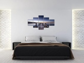 Obraz - Na molo (125x70 cm)