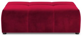 Czerwony moduł aksamitnej sofy Rome Velvet – Cosmopolitan Design