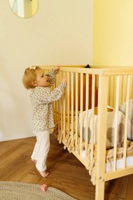 Łóżeczko dziecięce NINA 120x60 sosna LITTLE SKY