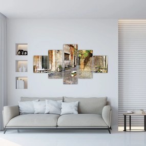Obraz - Stare ulice Rzymu (125x70 cm)