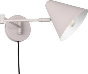 Kinkiet z elastyczną konstrukcją do kontaktu w kolorze kości słoniowej ø 15 cm Cosima – Trio