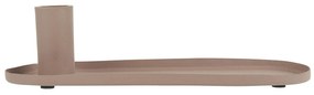 IB Laursen Fioletowy metalowy świecznik CANDLE HOLDER