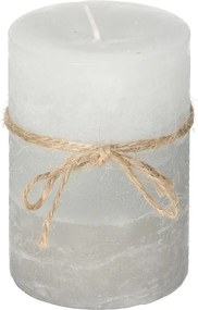 Świeca Silvia 10cm light grey