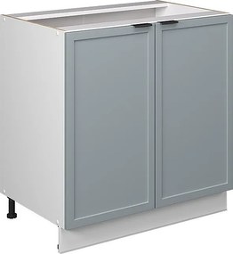 Szafka pod zlew jasnoniebiesko-szary 80x51.6x82 fame-line