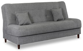 Sofa z Funkcją Spania NEPAL Wersalka Rozkładana Dwuosobowa Szara Nowoczesna do Salonu