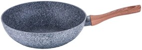 Patelnia typu wok z powłoką granitową 28cm Kurina 3X